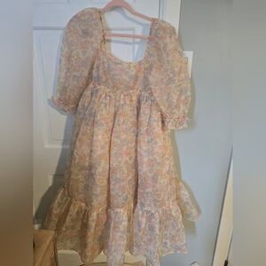 Selkie The French Puff Dress In Hans Christian